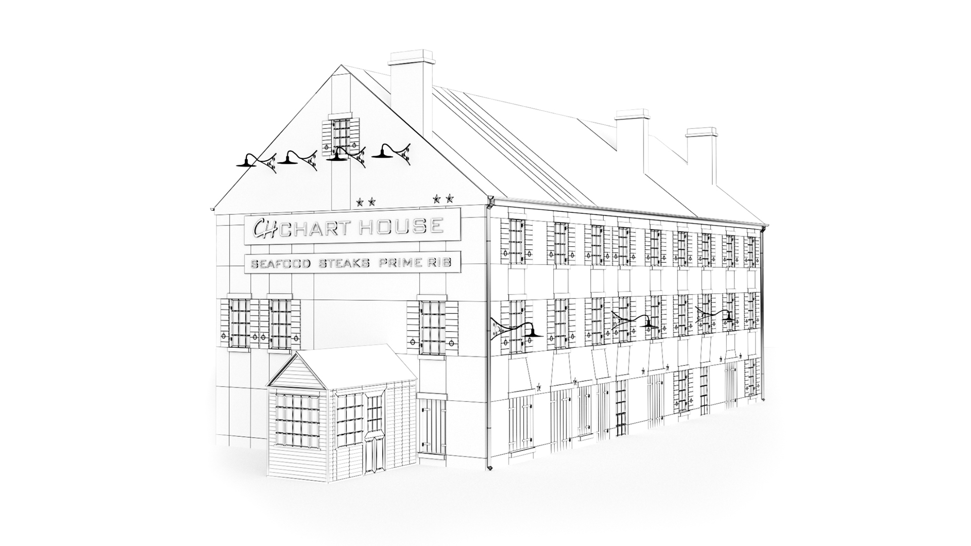 3D model Chart House Boston TurboSquid 1719578