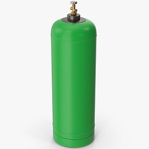 3D Gas Tank Green