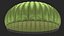 Military Parachute Backpack and Parachute Collection