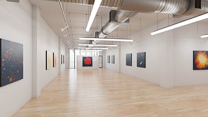 Art Museum Gallery Interior 16