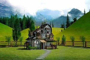 homes architecture building 3D model