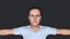 Alexey Navalny Hiperrealistyczna postać 3D z pełnym wyposażeniem