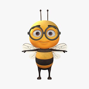 Cartoon Bee 3D model