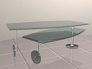 revolving coffee table