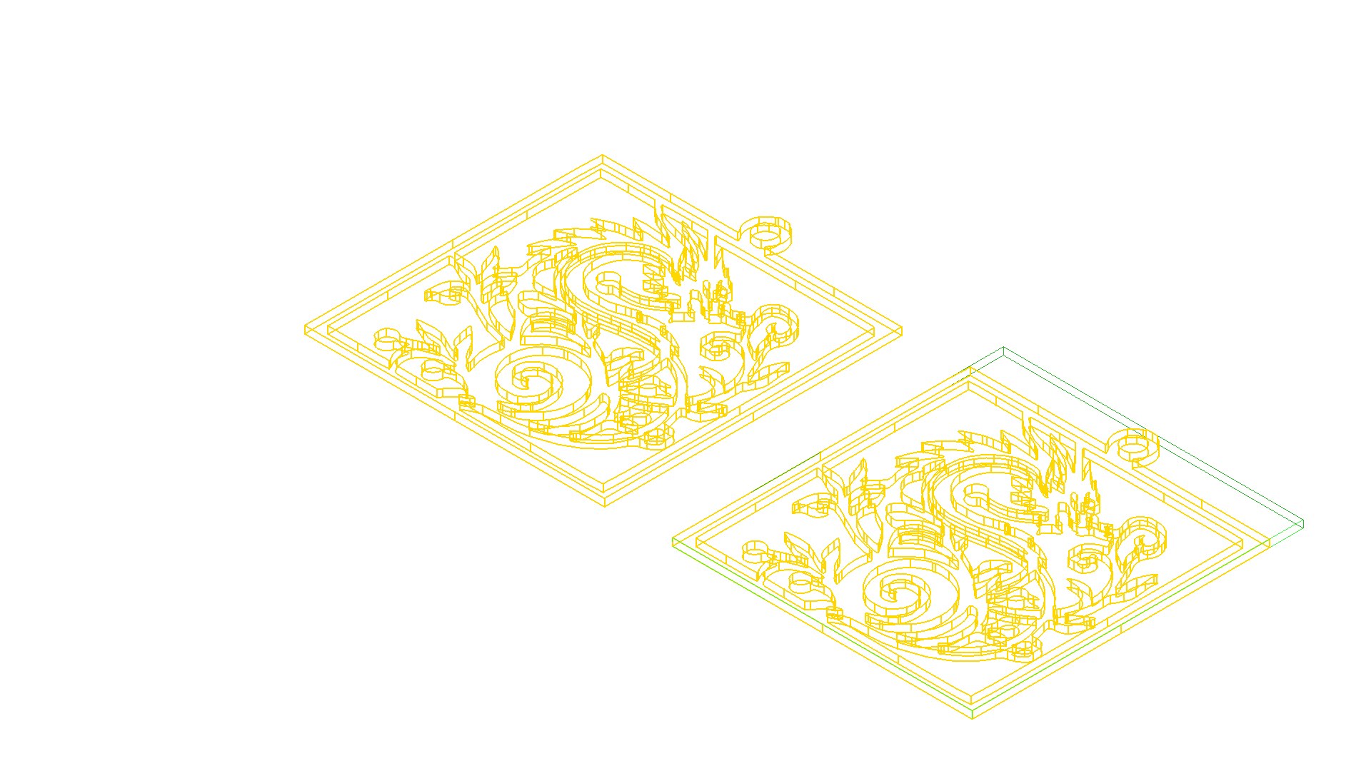 Dragon Vine Intricate Pendant Design 3D model https://p.turbosquid.com/ts-thumb/fZ/a4EHbO/Tk/wireframe/png/1756759663/1920x1080/fit_q87/5ce7d576b7e7e6c51a69a990fbdbd7cbe38841f1/wireframe.jpg
