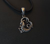 zodiac Capricorn pendant