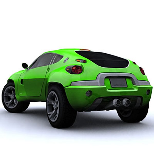 toyota rsc concept car 3d model