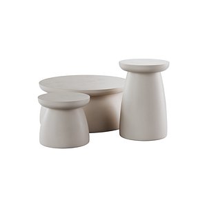 3D japandi Design Beige Color