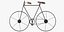 Decoración de pared de bicicleta deportiva
