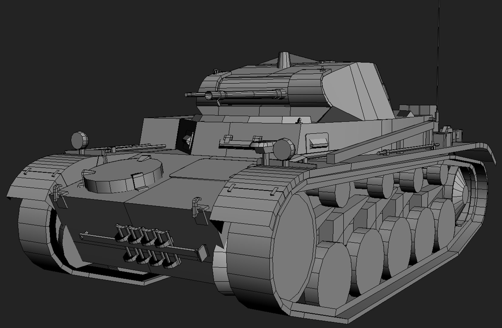 3ds max panzer 2