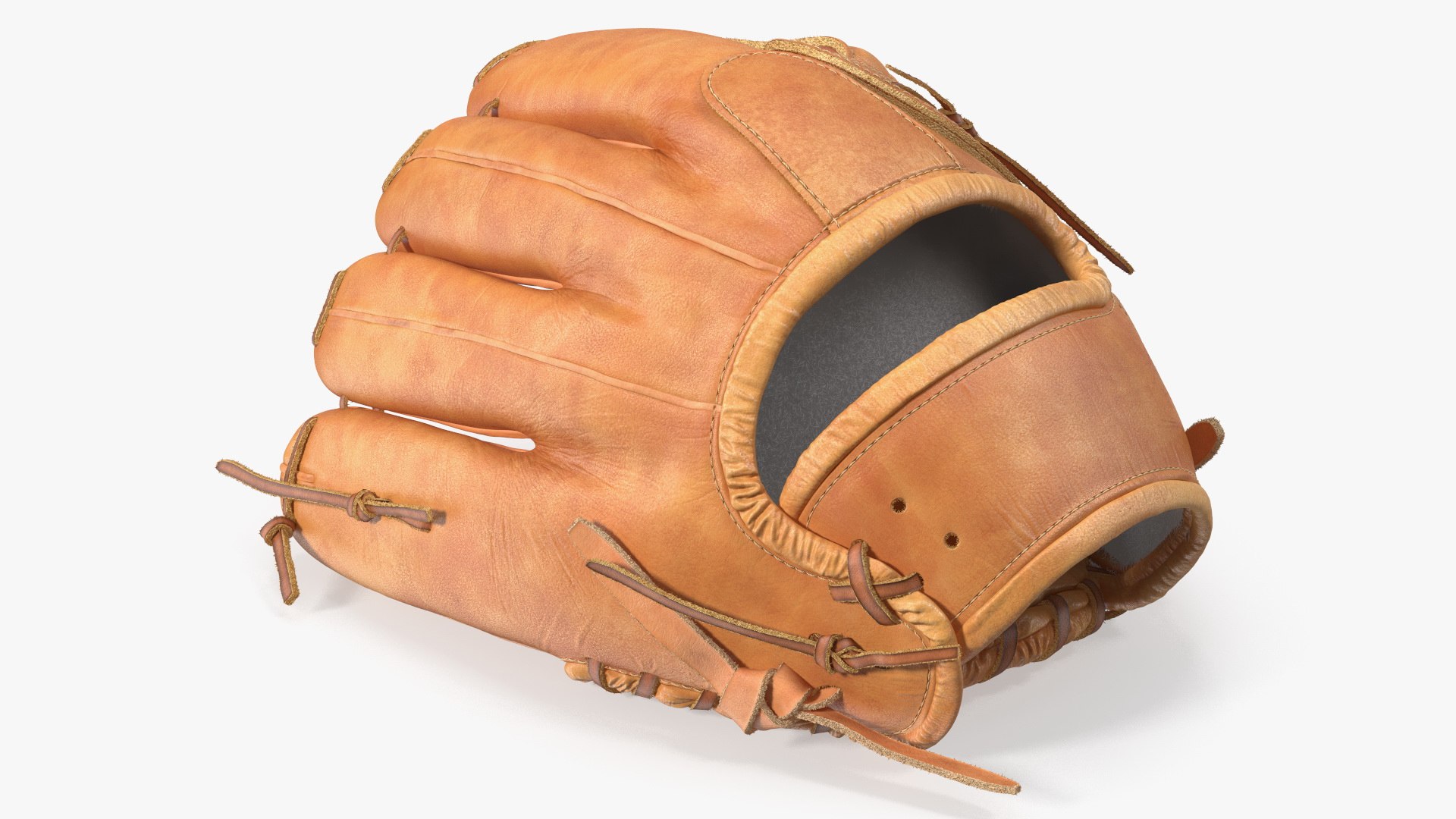 Pro Series Baseball Glove Fur 3D model preview