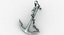 Admiralty Anchor with Chain