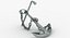 Admiralty Anchor with Chain