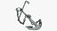 Admiralty Anchor with Chain