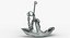 Admiralty Anchor with Chain
