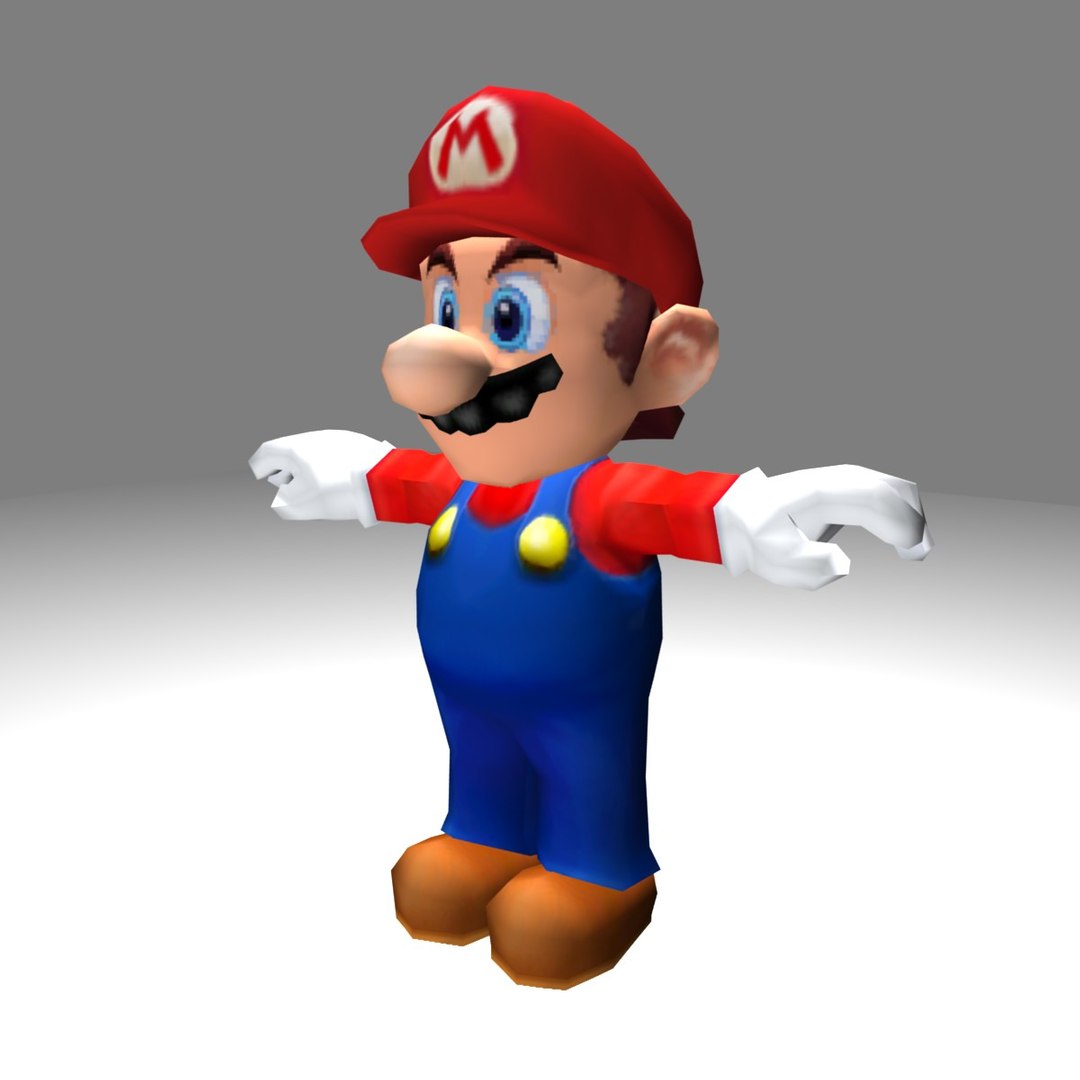 Free Mario Bros 3d Model