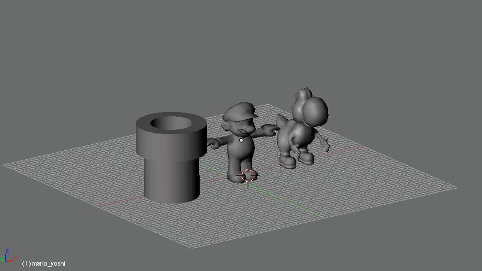 Free Mario Bros 3d Model