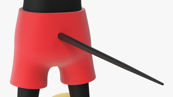 Cartoon Character Mickey Mouse Rigged 3D model - TurboSquid 2040359