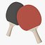 Ping Pong Paddle Black And Red