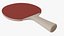 Ping Pong Paddle Black And Red