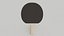 Ping Pong Paddle Black And Red