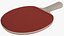 Ping Pong Paddle Black And Red