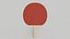 Ping Pong Paddle Black And Red