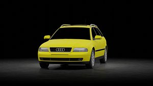 3D Audi A4 Avant 1999