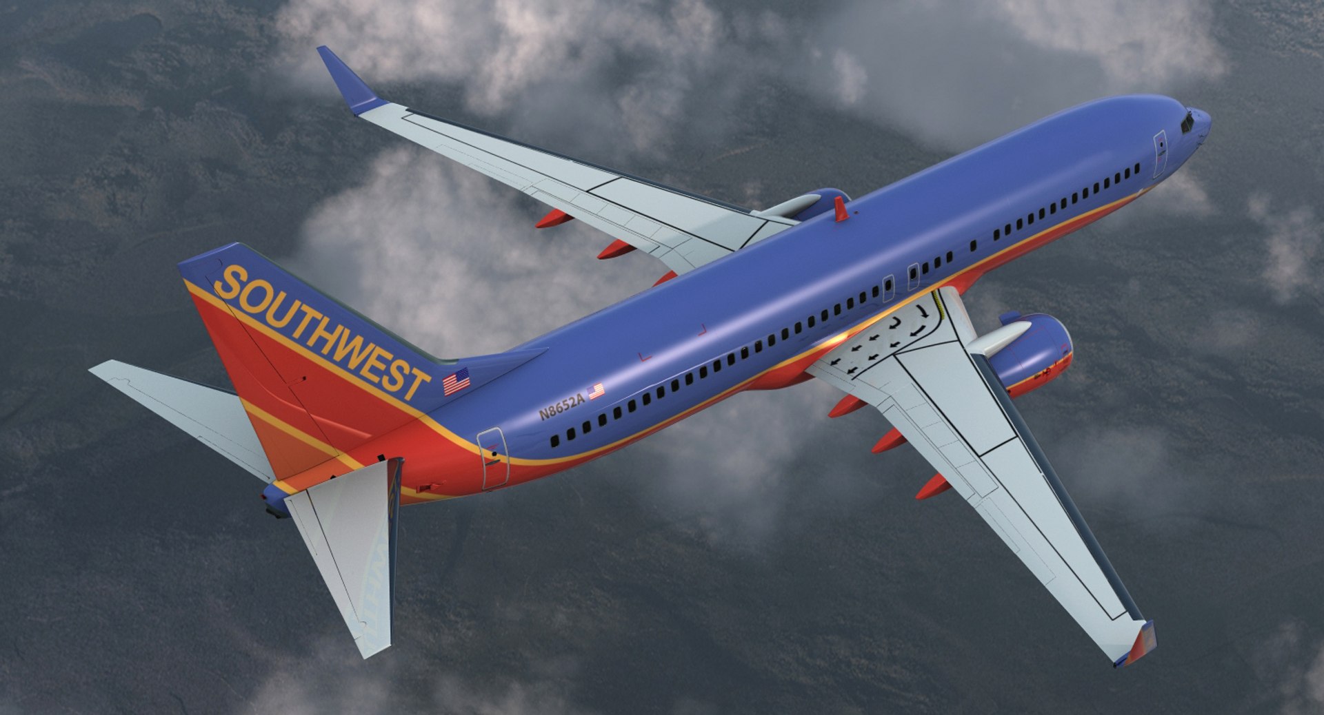 boeing 737-800 southwest airlines 3D model https://p.turbosquid.com/ts-thumb/fa/PXTSIc/JeiCL8S0/boeing737800southwestairlinesvray3dmodel048/jpg/1495252454/1920x1080/fit_q87/7e54f3fb2ac7ba65a5b630c92c27e3b40b6b5ae0/boeing737800southwestairlinesvray3dmodel048.jpg