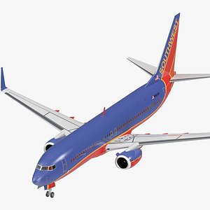 boeing 737-800 southwest airlines 3D model