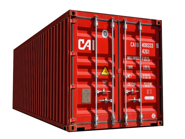 3d cargo container model