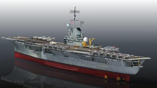 Uss shangri-la cvs 38 3D model - TurboSquid 1537774