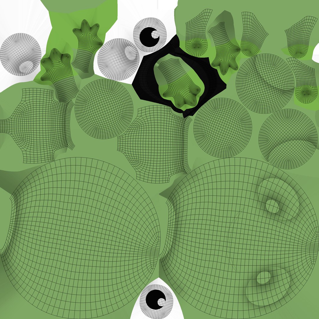 3D Low Poly Cartoon Frog Rigged - TurboSquid 2381276