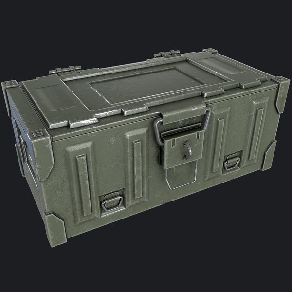 ammo crate 2 3d max