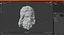 Zeus Head Sculpture