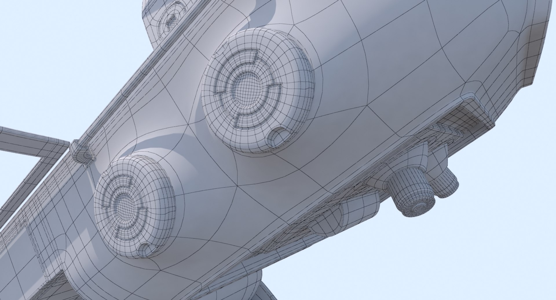 3d Sci Fi Medical Medpod Model