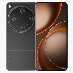 3D OPPO Find X9 Ultra Tundra Umber model
