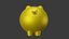 Gold Piggy Bank