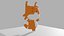 Cartoon Fox 3D model