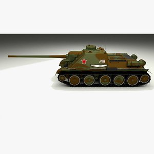 SU 100 Tank Destroyer