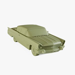 3D Lincoln Continental Mark V 1960 model