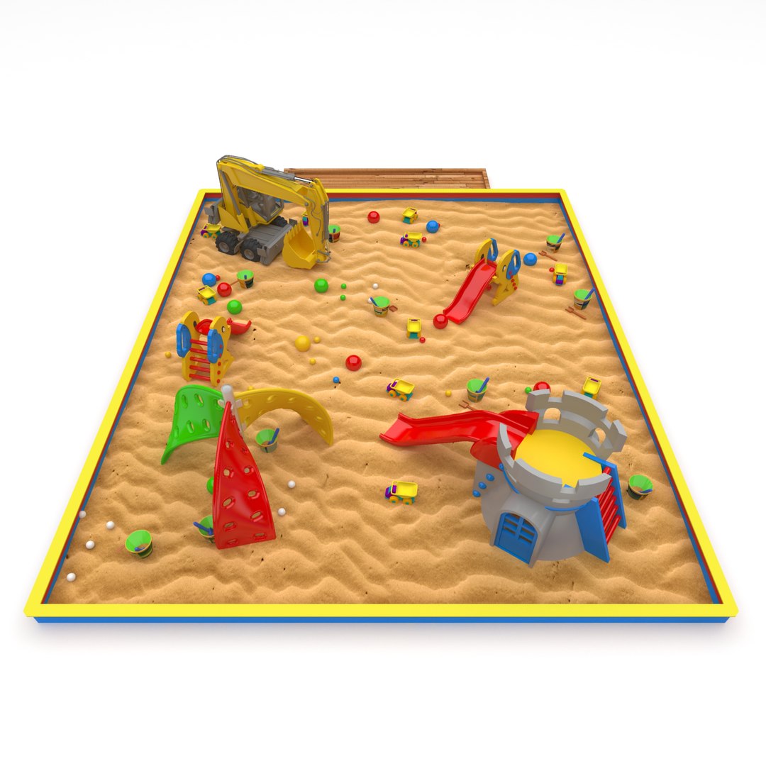 Sand Box Model - TurboSquid 1770842