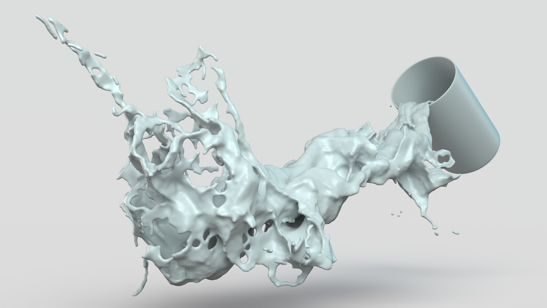 3D Splash Water Liquid - TurboSquid 1530095