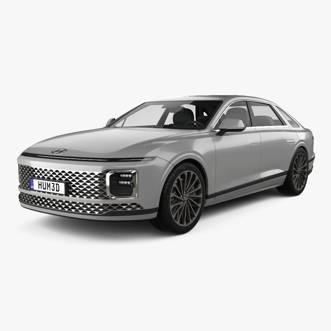 3D Hyundai Grandeur 2024 TurboSquid 2169945