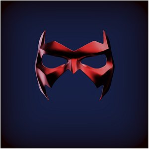 Super hero mask 3D model