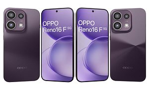OPPO Reno16 F 5G Purple Black model