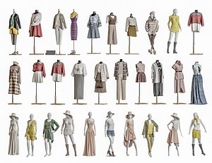 3D Mannequin Fashion Model