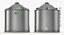 3d model grain bin