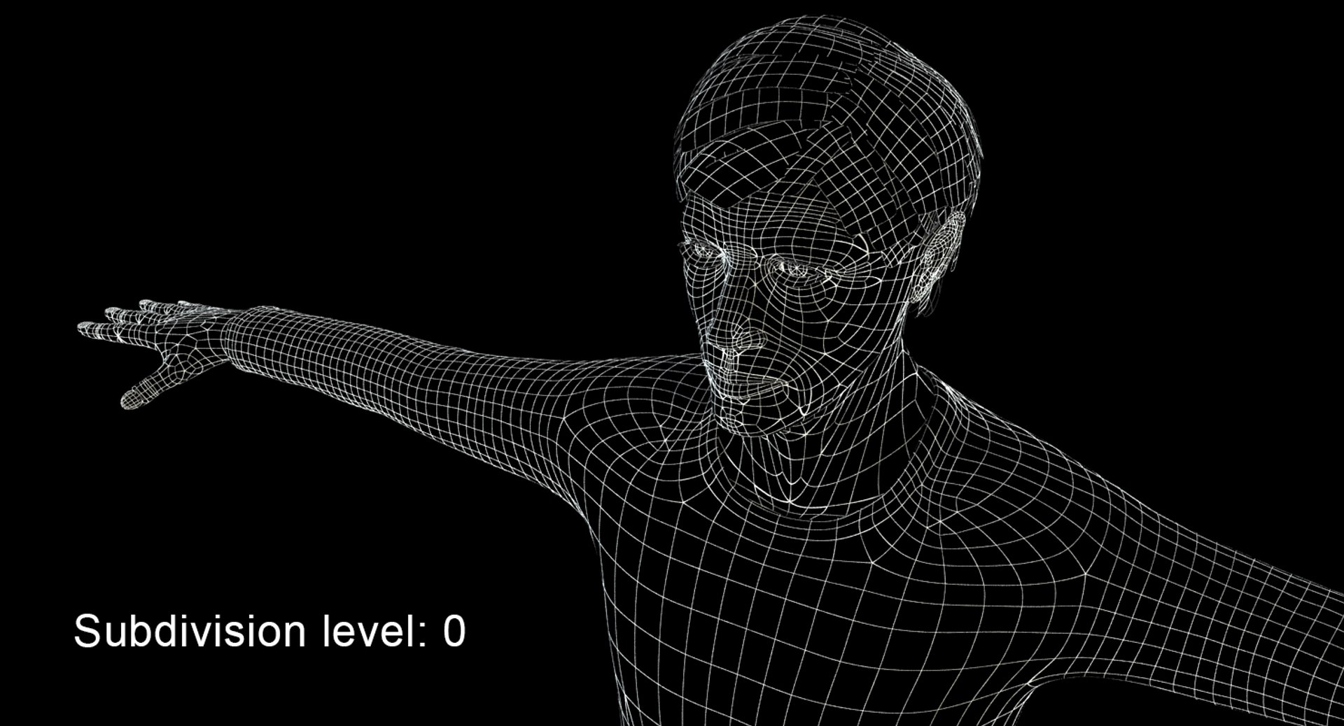 3d Model Man Character - Rig
