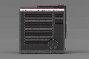 vintage camera storage box model